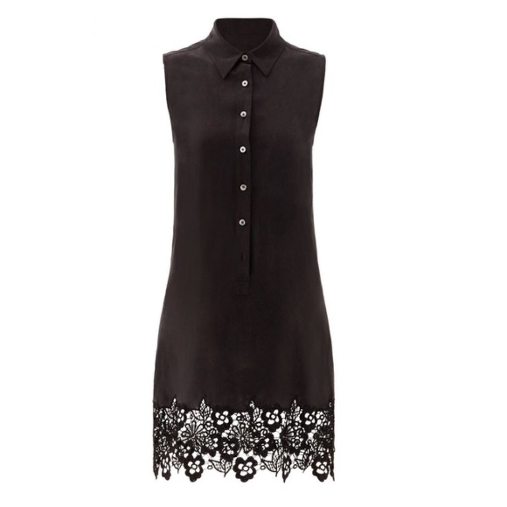 Black Silk Equipment Dress